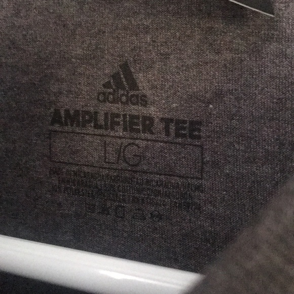NWT Adidas logo Amplifier graphic short sleeve tee shirt size large - Picture 4 of 4